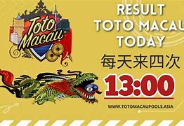 Live Toto Macau Jam 13 Hari Ini